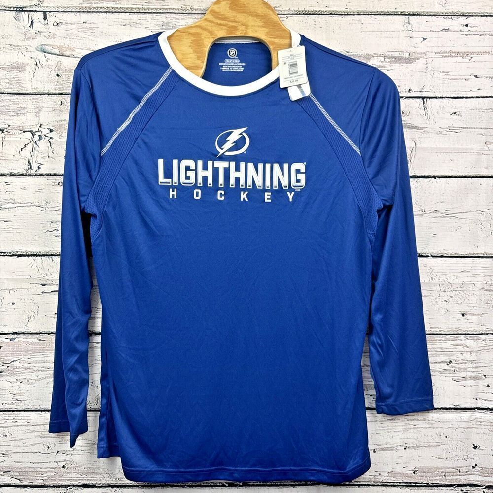 Tampa‎ Bay Lightning NHL MISSPELLED Official Merch Shirt [Size XXL / 2XL]